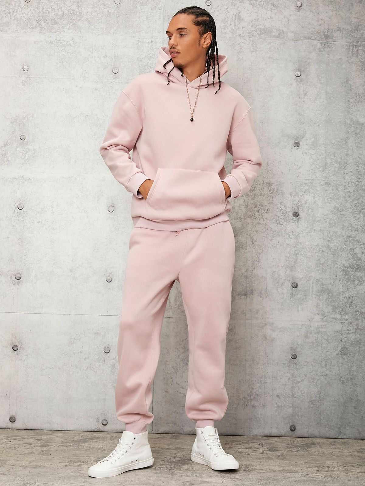 Premium Baby Pink Tracksuit ~ CO-ORD SET