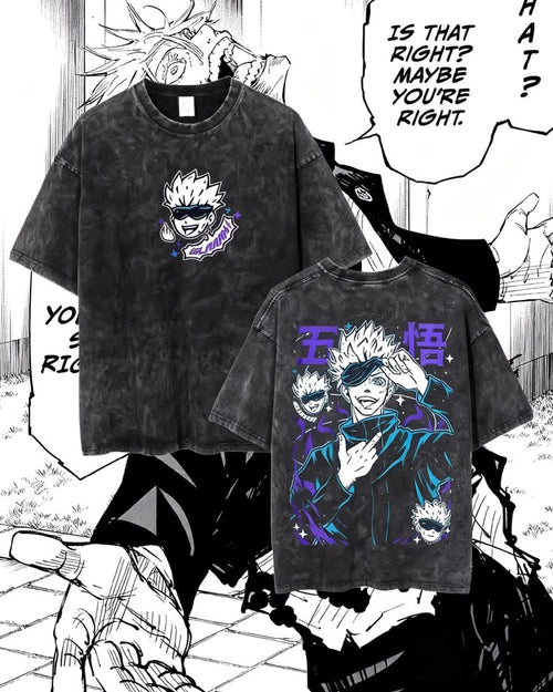 GOJO SATURO Designed Tee ~ Anime collection