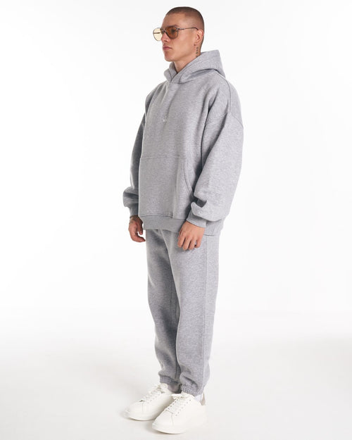 Premium Full Grey Tracksuit ~ CO-ORD SET