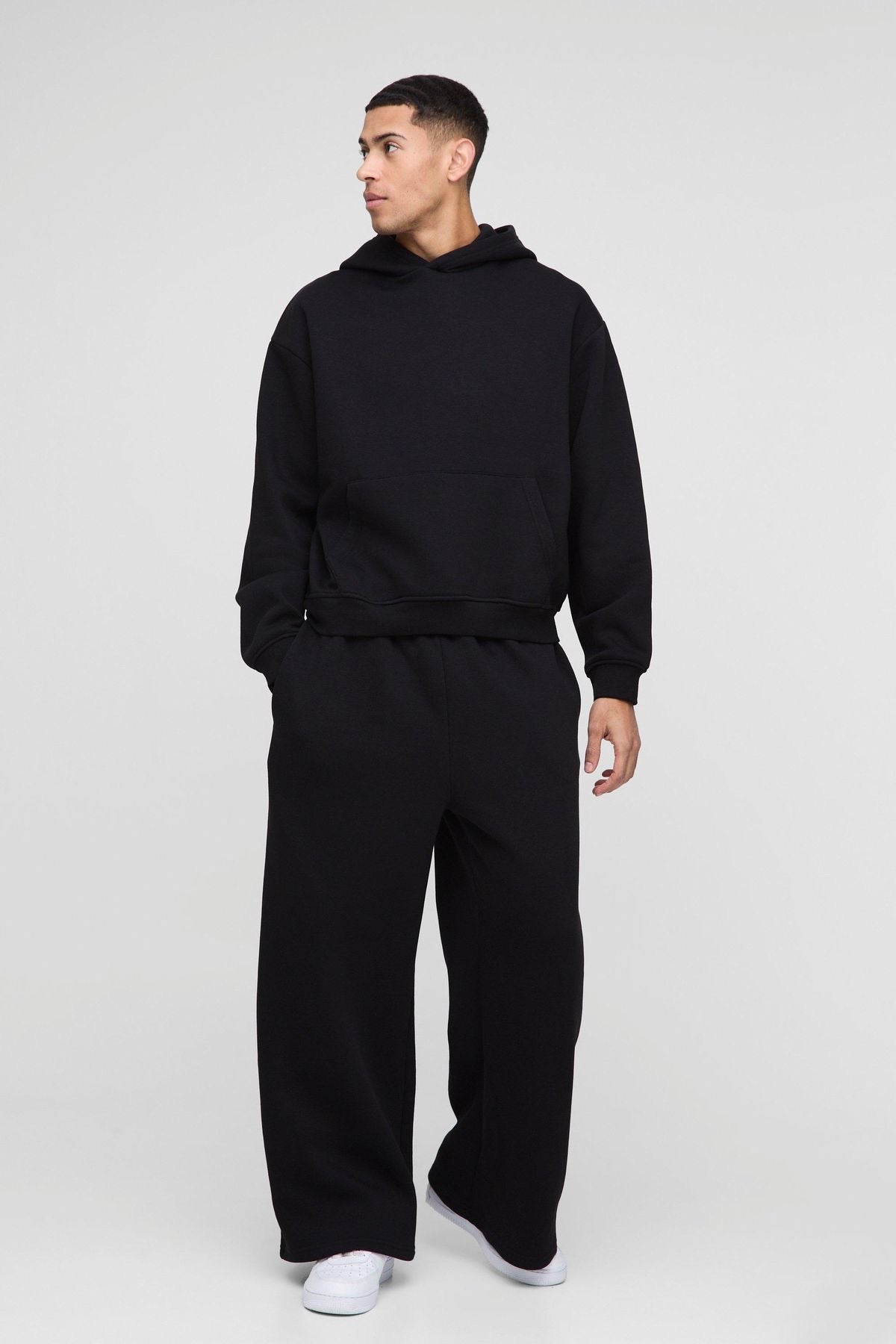 Premium Black Tracksuit ~ CO-ORD SET