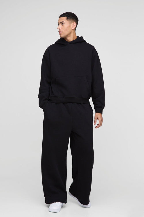 Premium Black Tracksuit ~ CO-ORD SET