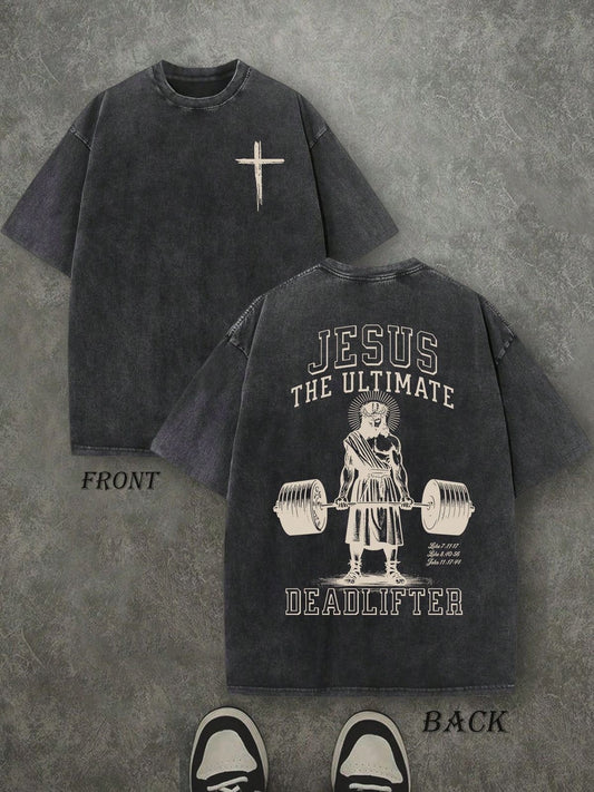 Spiritual Back Front Designed ~ Acid washed collection