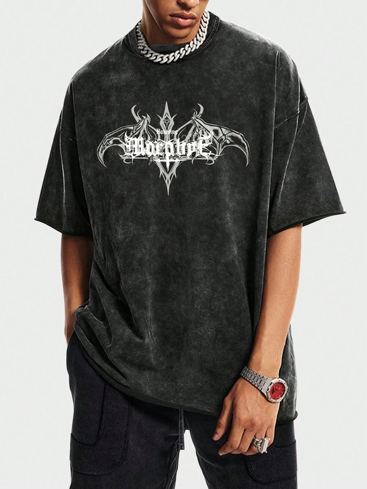 ART Designed Tee ~ Acid washed collection